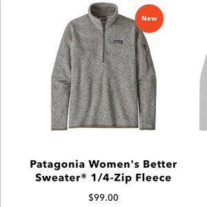 Patagonia Quarter zip